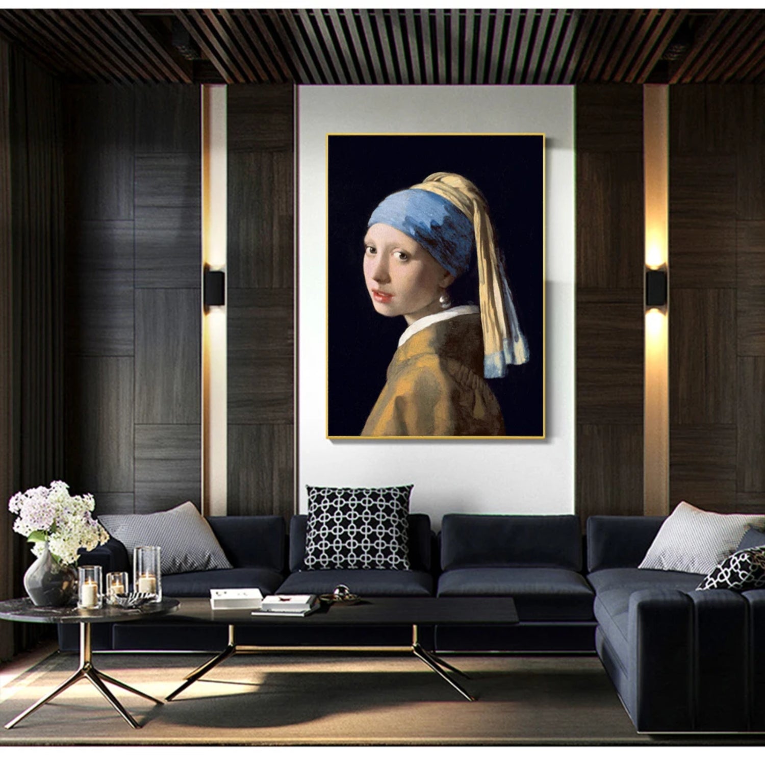 The Girl With a Pearl Earring Canvas Art Painting