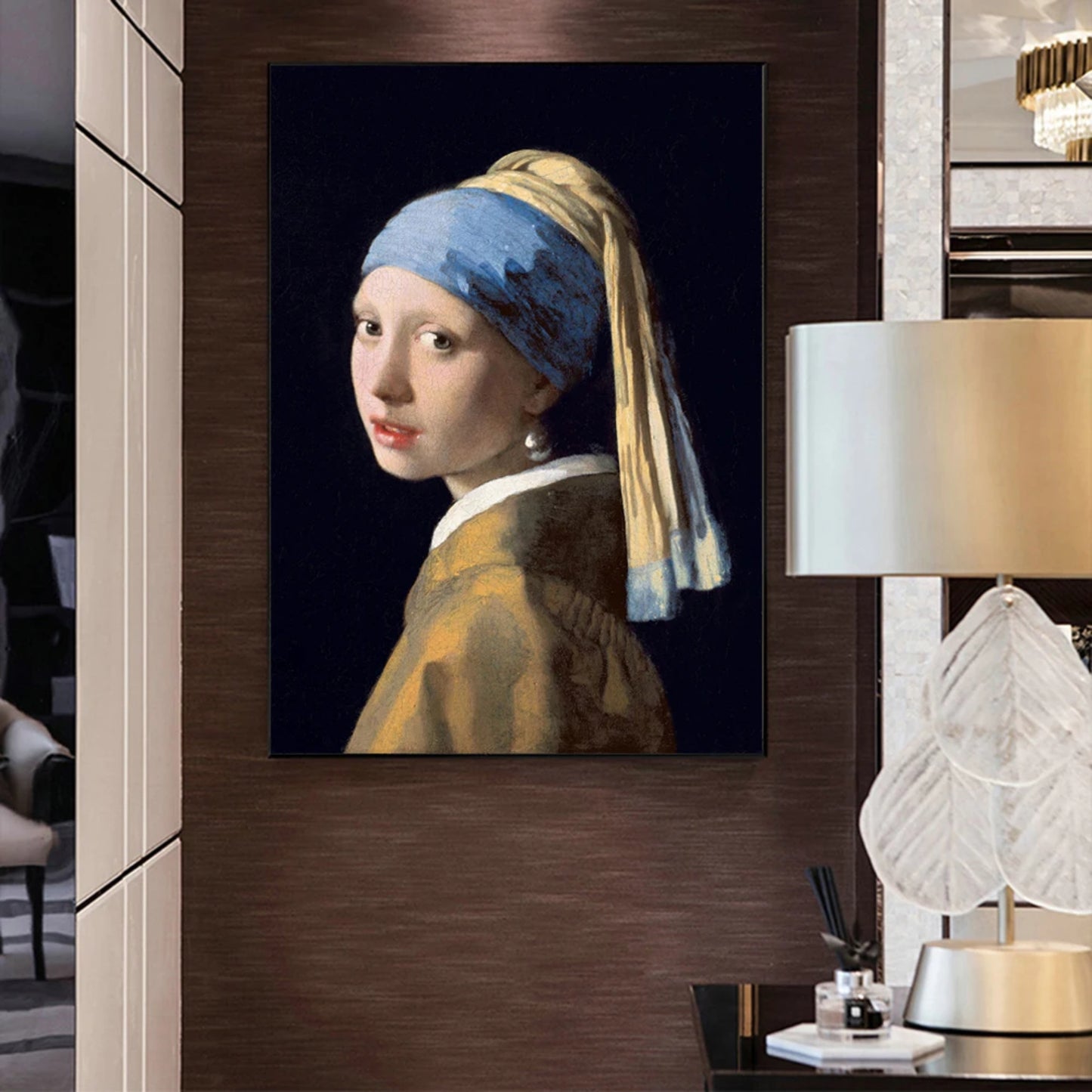 The Girl With a Pearl Earring Canvas Art Painting