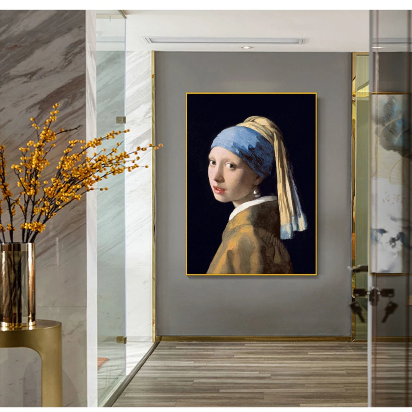 The Girl With a Pearl Earring Canvas Art Painting