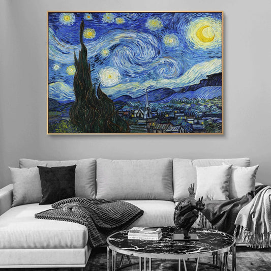 Van Gogh's Starry Night Impressionist Canvas Art