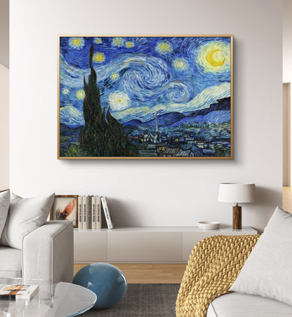 Van Gogh's Starry Night Impressionist Canvas Art