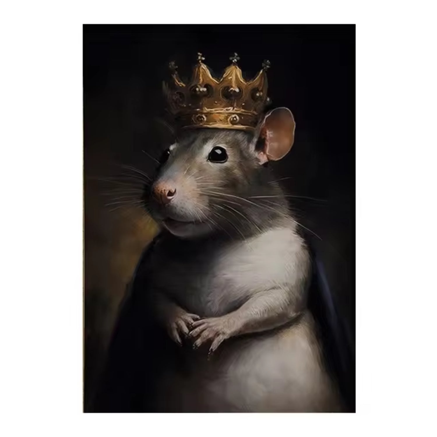 Victorian Gothic Rat King Dark Academia Halloween Wall Art