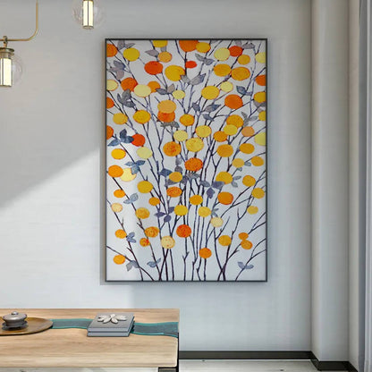 Classical Orange Tree Abstract Decorative Painting