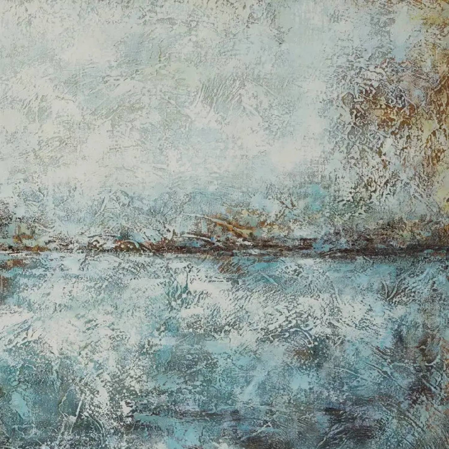 Contemporary Neutral Colours Nordic Oil Painting