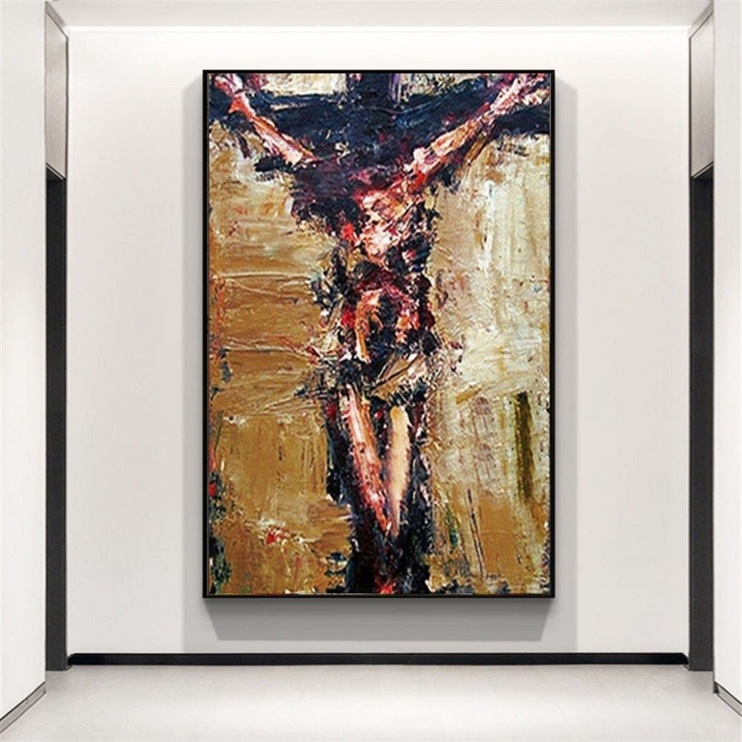 Jesus Original 100% Hand Painted Abstract Art