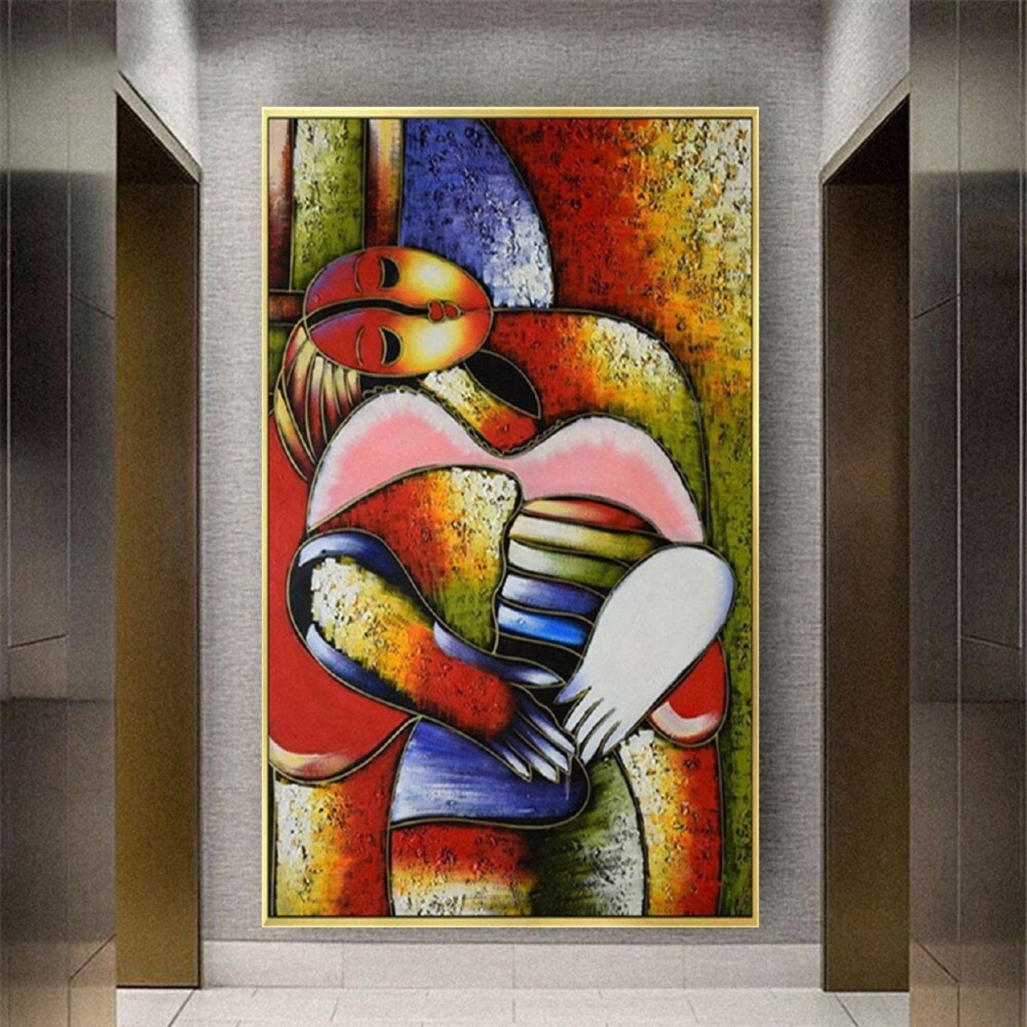 Abstract Picasso 100% Hand Painted Oil Painting