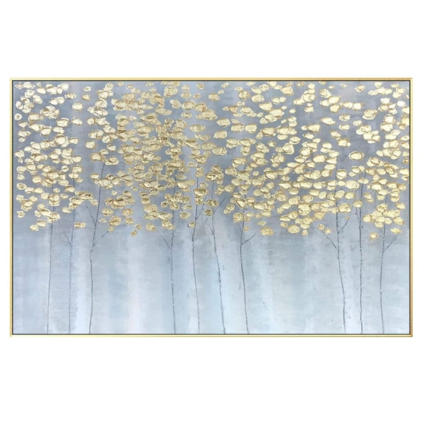 Golden Trees 100% Hand Painted Contemporary Art