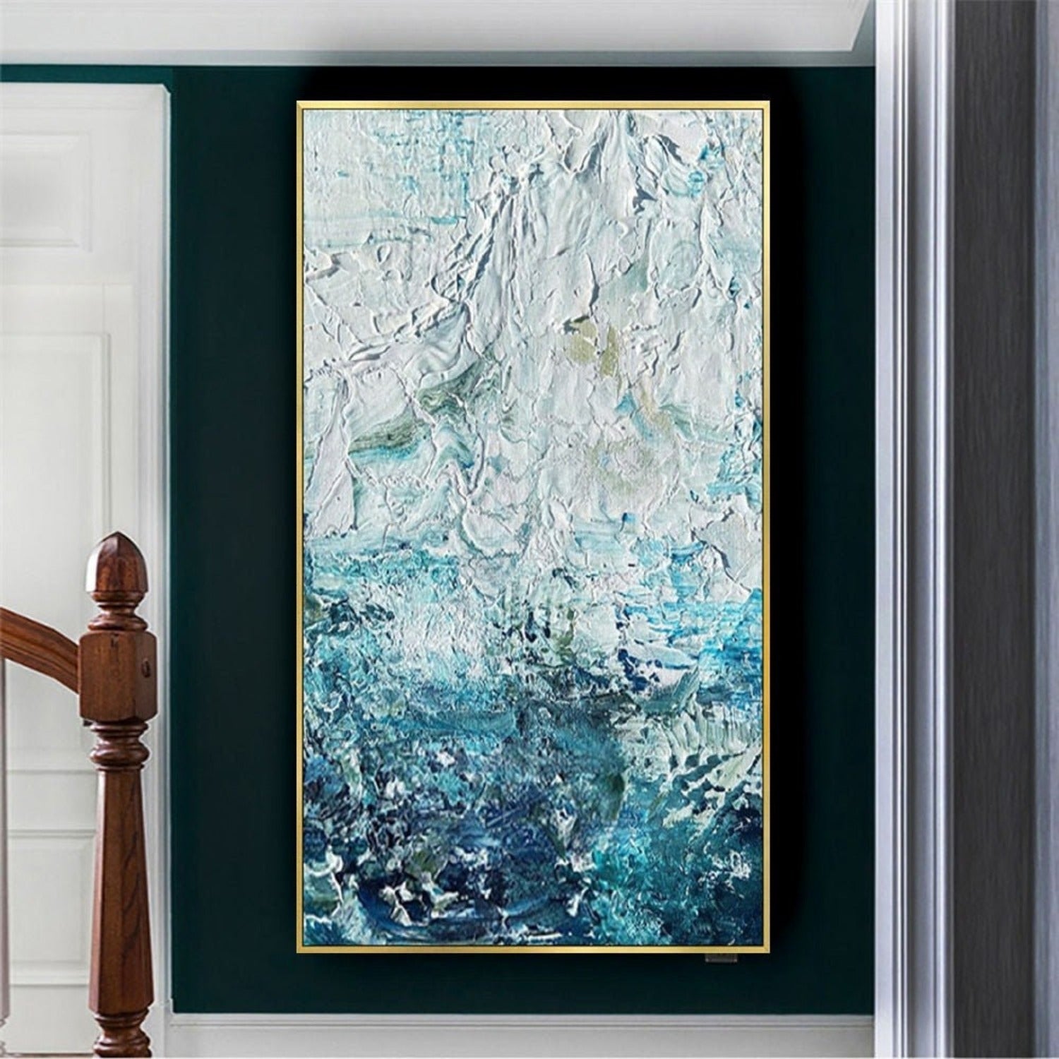 Ocean Wave 100% Hand Painted Heavy Textured Art