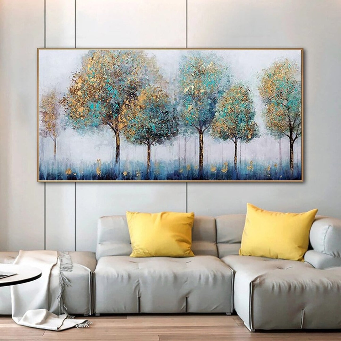 Abstract Forest 100% Hand Painted Landscape Art