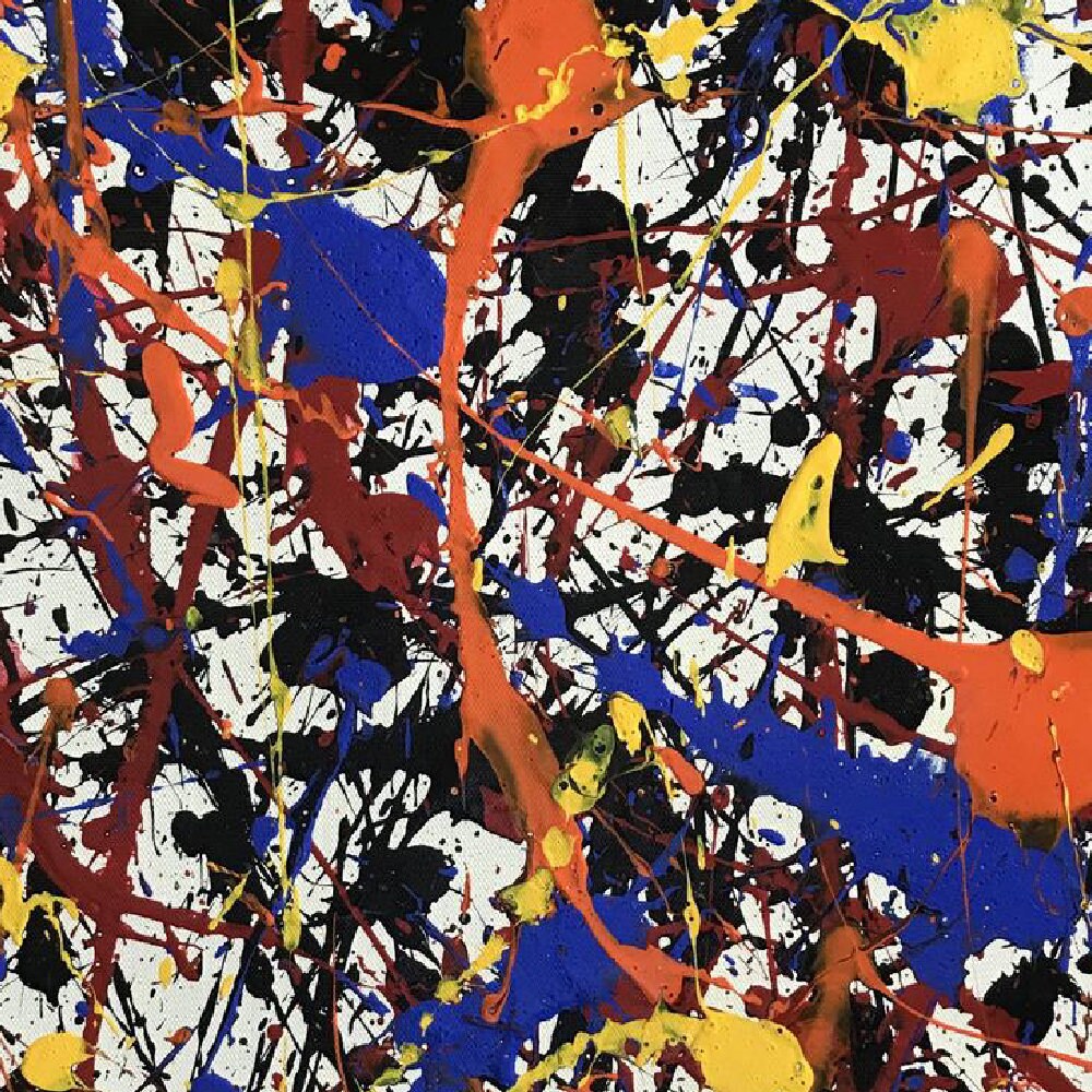 Jackson Pollock Extra Large Abstract Painting