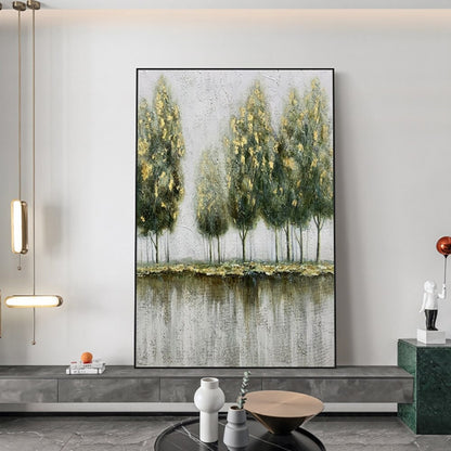 Dwarf Alberta Spruce 100% Hand Painted Artwork