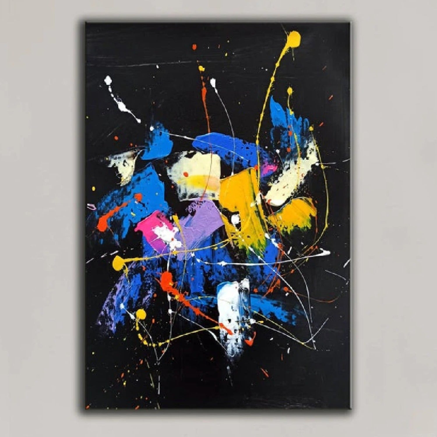 Loft Style Expressionism Splatter Pollock Painting