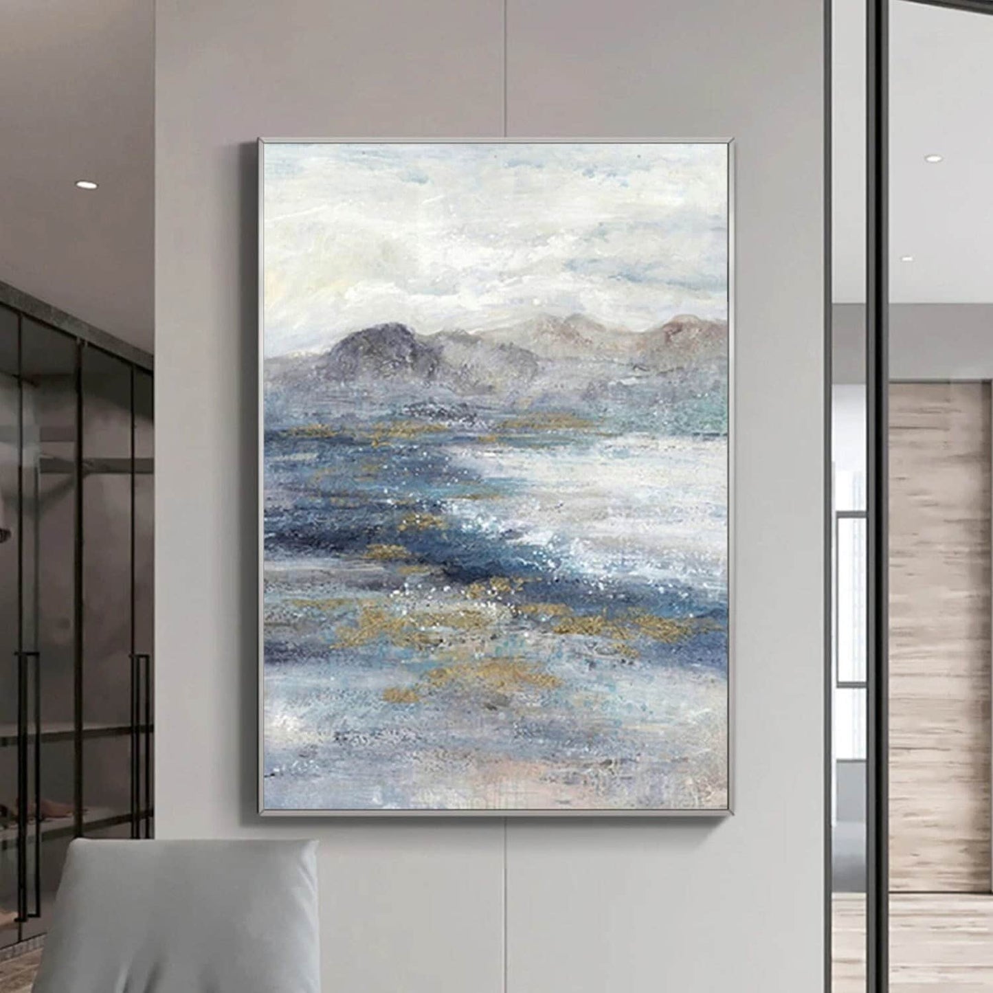 Large Abstract Landscape Contemporary Oil Painting