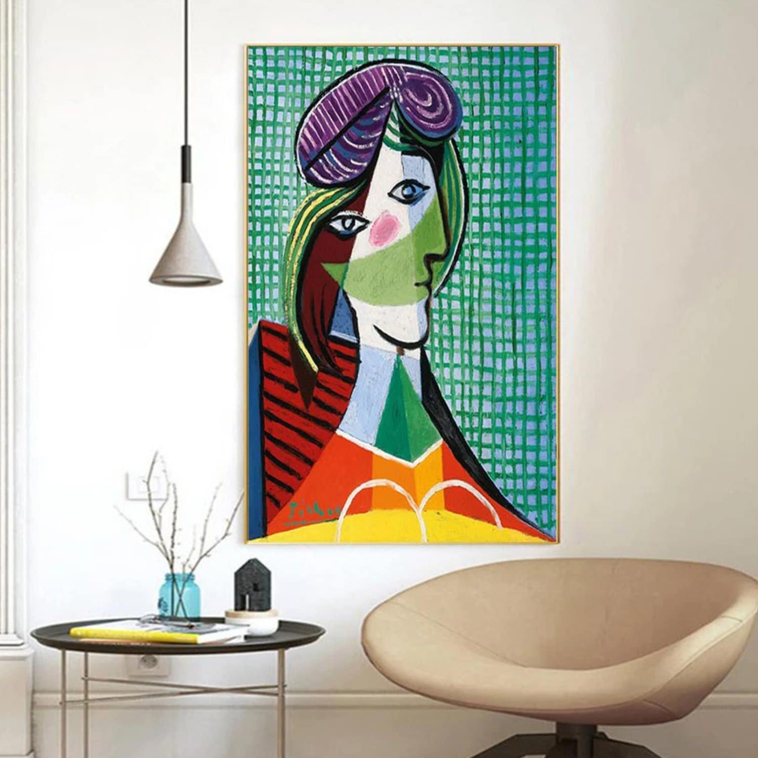 Colourful Women Picasso 100% Hand Painted Art