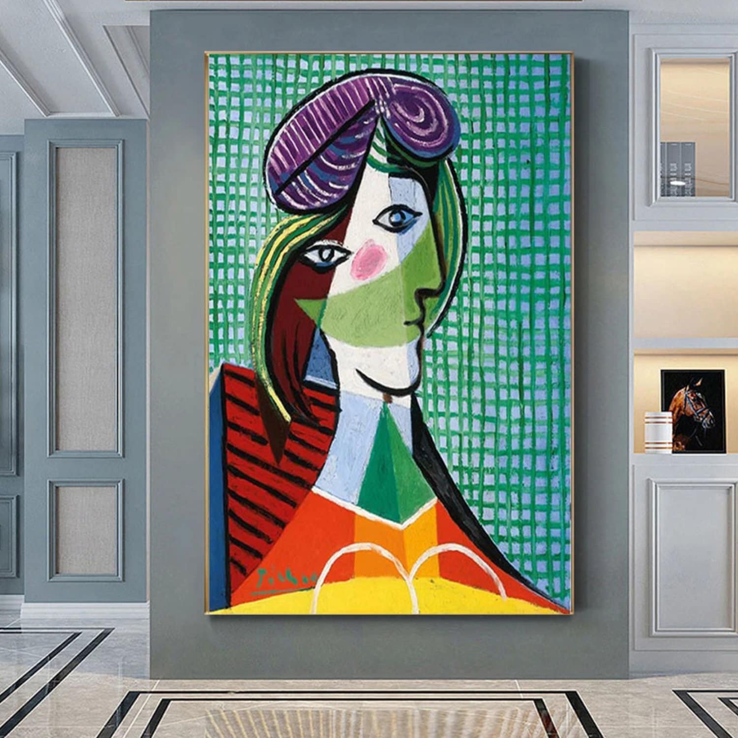 Colourful Women Picasso 100% Hand Painted Art