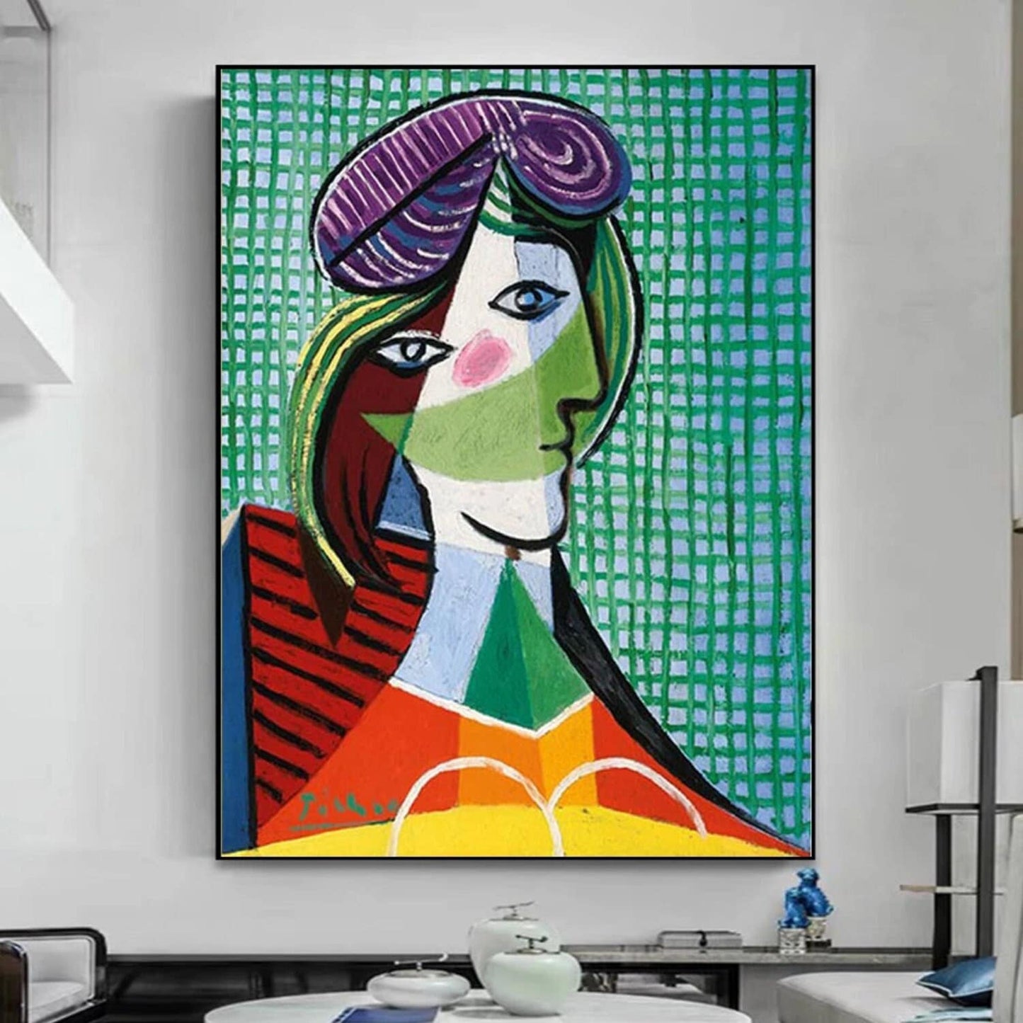 Colourful Women Picasso 100% Hand Painted Art