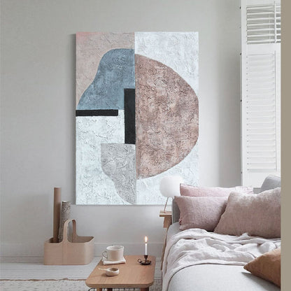 Heavy Textured Metallic 100% Hand Painted Wall Art