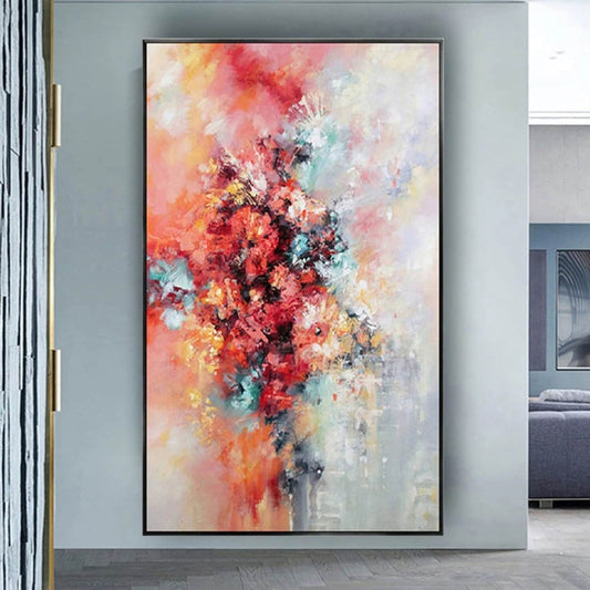 Blossom Flower 100% Hand Painted Abstract Art