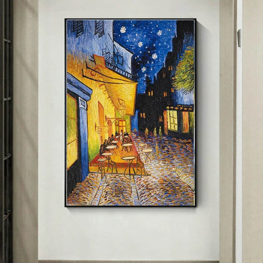 Van Gogh Cafe Terrace Night 100% Hand Painted Art