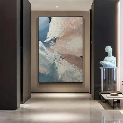 Stormy Waves 100% Hand Painted Canvas Wall Art