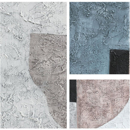 Heavy Textured Metallic 100% Hand Painted Wall Art