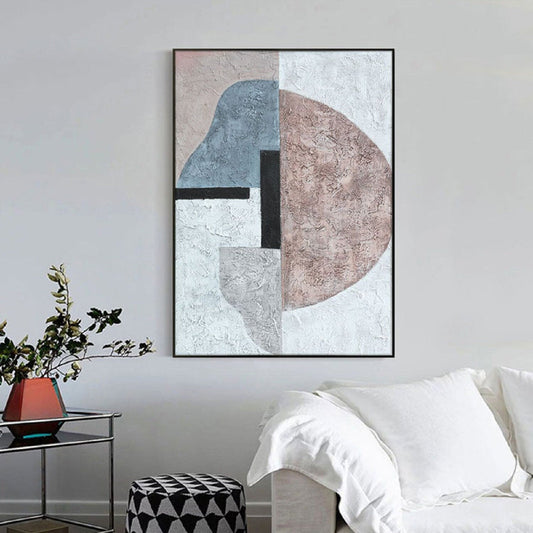 Heavy Textured Metallic 100% Hand Painted Wall Art