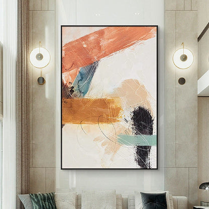 Acrylic Neutral Colour 100% Hand Painted Wall Art